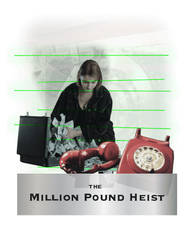 Small picture of The Million Pound Heist escape room
